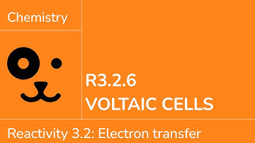 Reactivity 3.2.6 Voltaic Cells [IB Chemistry SL/HL]