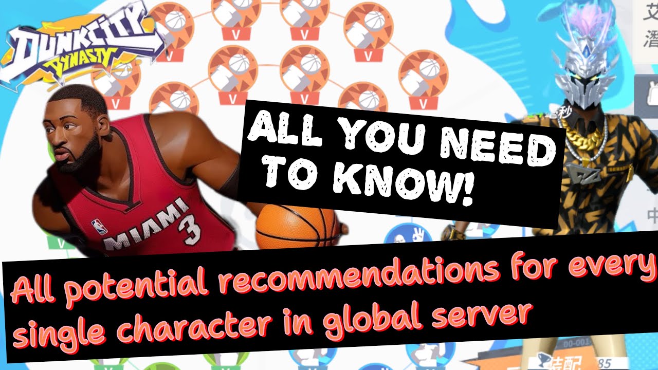 PLAYER POTENTIALS FOR ALL ELITE AND SUPERSTAR PLAYERS IN DUNK CITY DYNASTY 