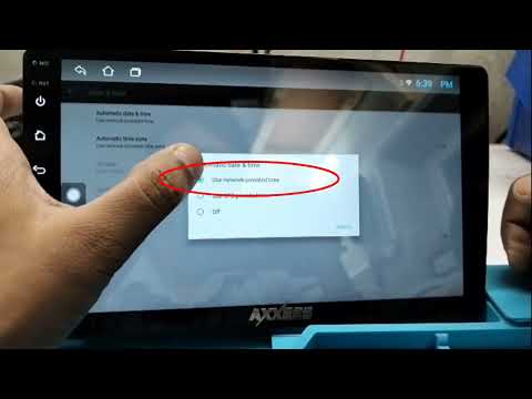 Time and Date setting in Android Car player. Android head Unit me time or Date setting kaise kare