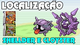 Como Capturar O Shellder No Pokemon Fire Red E Pokemon Leaf Green Localização Shellder E Cloyster