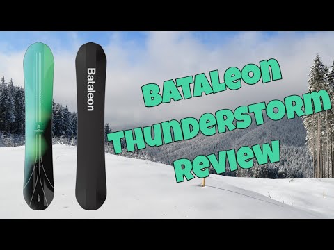 The 2024 Bataleon Thunderstorm Snowboard Review - YouTube