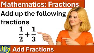 Master Fraction Addition: Step‑by‑Step for 1/2 + 1/3
