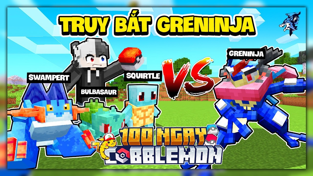 Siro 100 Ngày Cobblemon #3 ! Câu Cá Cả Ngày Chỉ Để Bắt Greninja