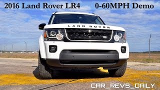 0-90 MPH Sprint - 2016 Land Rover LR4 3.0 Supercharged