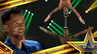 These TOTALLY UNEXPECTED acrobatics WOWS the judges! | Final | Got Talent: AllStars 2023