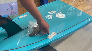 How to install Thruster Fins