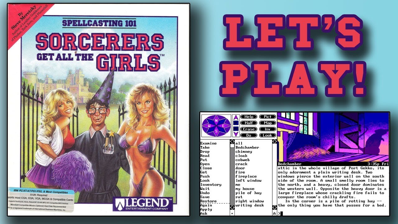 Spellcasting 101 (DOS, 1990) - Part Two - Adventure Let's Play!