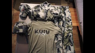 KUIU GEAR REVIEW-ROPA KUIU EN ESPAÑOL PELOTON240 ATTACK PANTS PRO BINO  HARNESS LOGO T SHIRT PRO CAP 