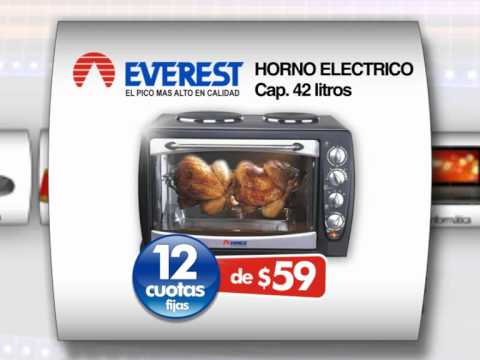 Horno Eléctrico 45Lts Everest Ev-45