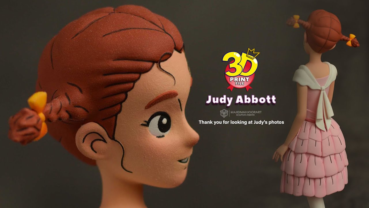 Judy Abbott 3model statue unboxingNostalgic YouTube