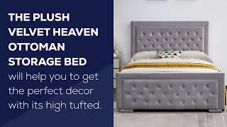Plush Velvet Heaven Bed