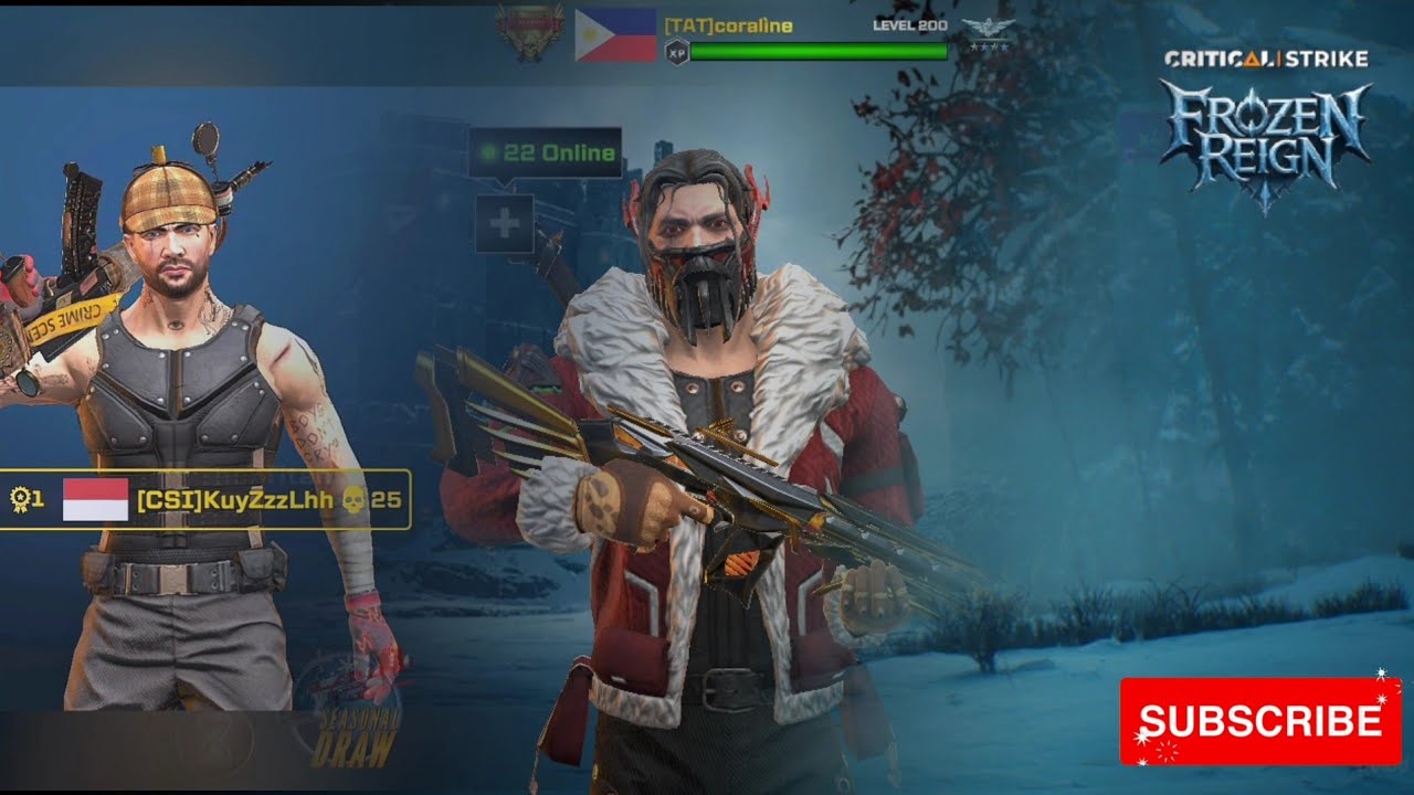 Critical Strike CS: Online FPS FROZEN REIGN | DEFUSE MODE | PLAY WITH FRIENDS 