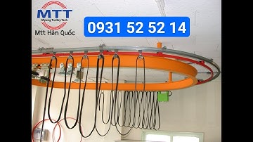 Phụ kiện ray C cầu trục - Máng C cầu trục - Ray C cầu trục - Con lăn cáp ray C - Cáp dẹt cầu trục