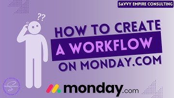 How To Create A Workflow On Monday.com | Step-by-Step Tutorial