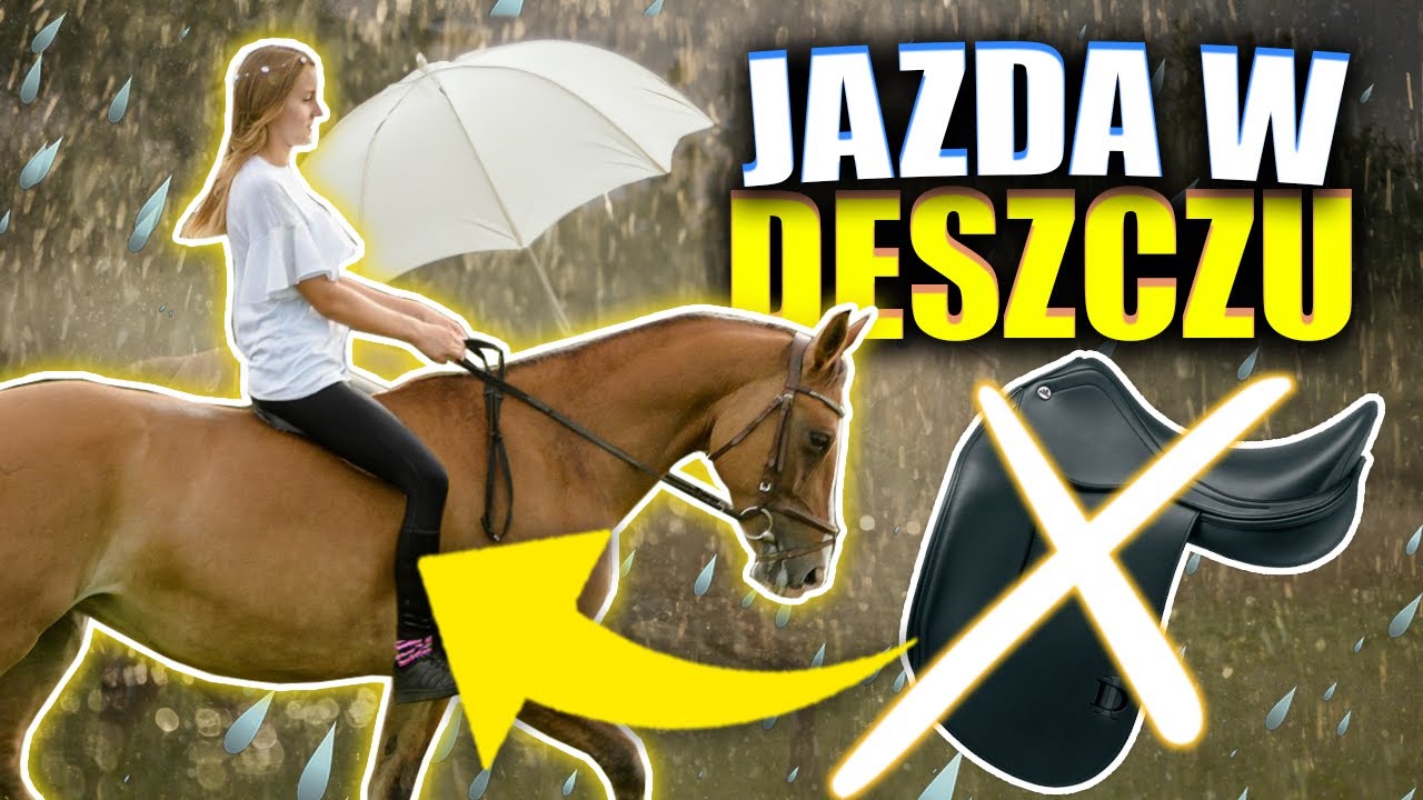BRYKAŁA PRZEZ CAŁY GALOP 😱 - JAZDA NA OKLEP 