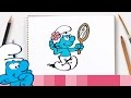 Como Desenhar o Vaidoso dos Smurfs 🎨