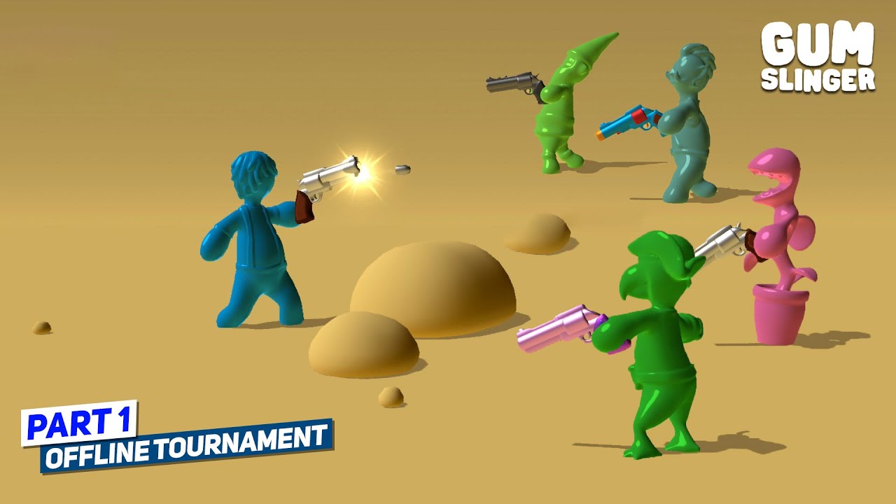 Gumslinger Part 1 (Offline Tournament) Android Gameplay