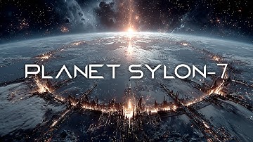 SYLON-7 — Where Geometry Breathes and Cities Think | Sci-Fi Ambent Music & 4K Visual