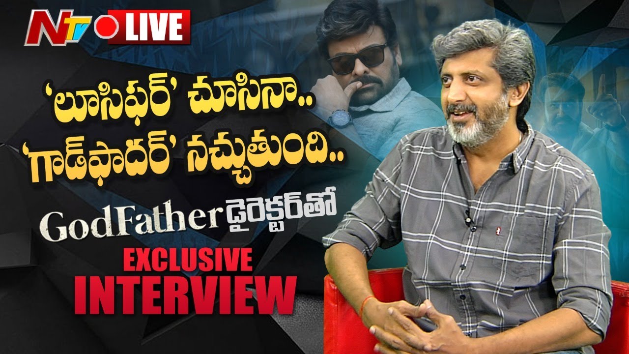 LIVE : Director Mohan Raja Exclusive Interview | Godfather | Megastar ...