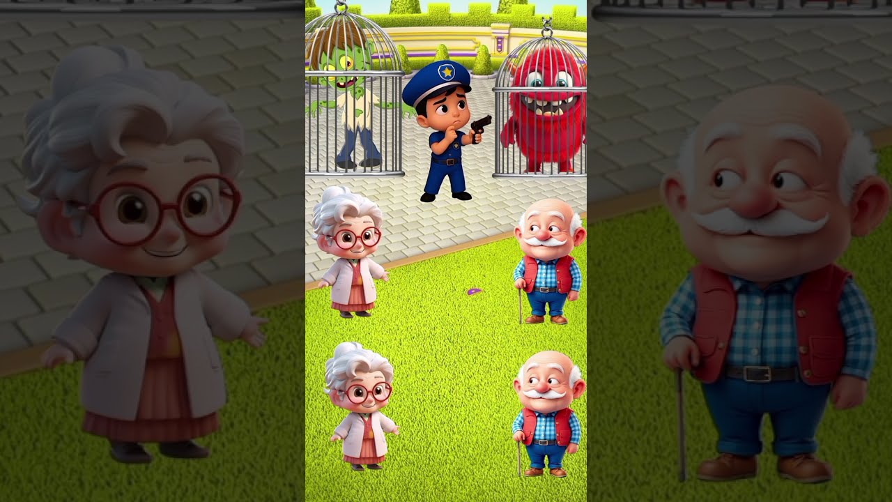 Which Are The Real Grandparents Animation 3danimation Moments Ytshorts