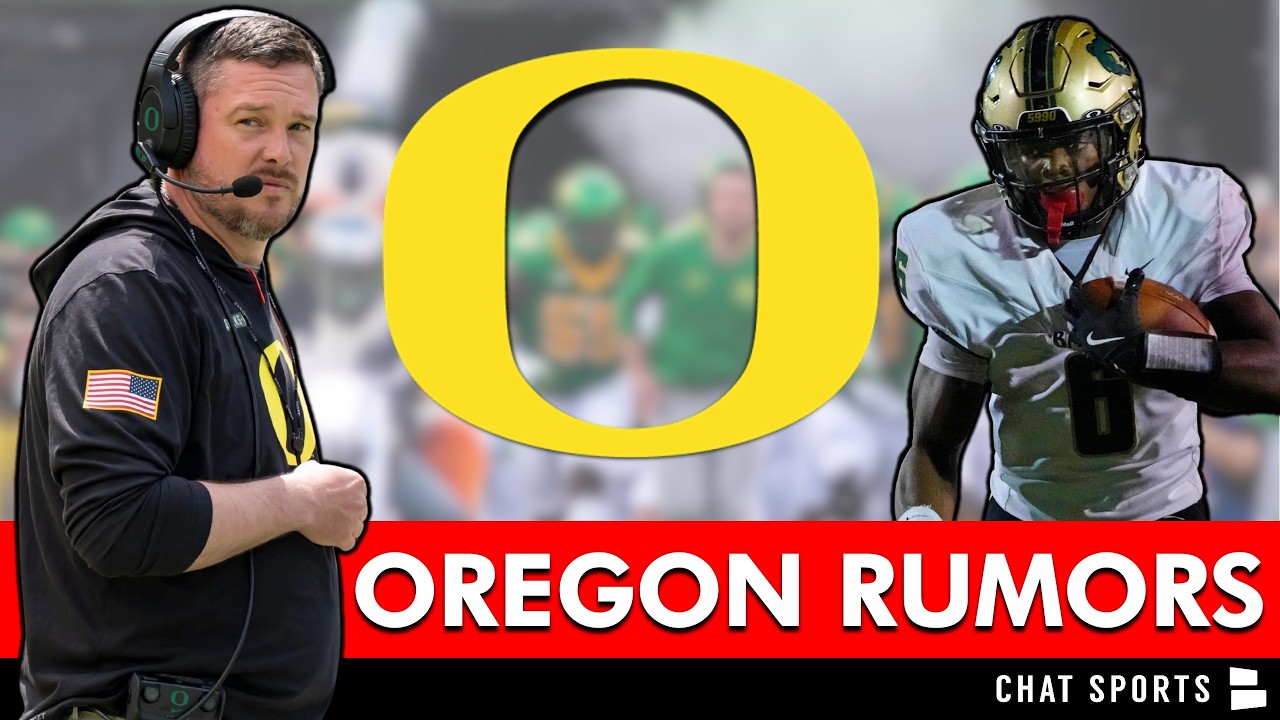 Oregon Ducks Football Just Got Hit With A TRIPLE DOSE Of Rumors