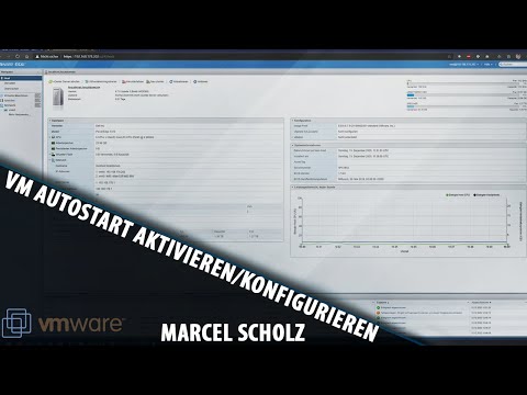 VM Autostart auf VMWARE vSphere ESXi aktivieren/einrichten | Marcel Scholz