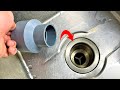 You will not lose money buying new items the idea of filtering the sink garbage from pvc pipes