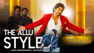 The Allu Style | Ala Vaikunthapurramloo | Telugu | #AlluArjun #Trivikram #ThamanS | Prologue Series