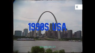 1990s USA, St Louis Gateway Arch