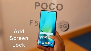 How to Set Pattern Lock in Poco F5 5G | Poco F5 me Screen Lock Kaise Lagaye
