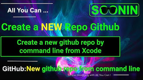 How push Xcode project to new Git repository with Command Line  (init / Commit / Push /fetch / VCS )