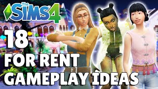 18 For Rent Gameplay Ideas To Try | The Sims 4 Guide