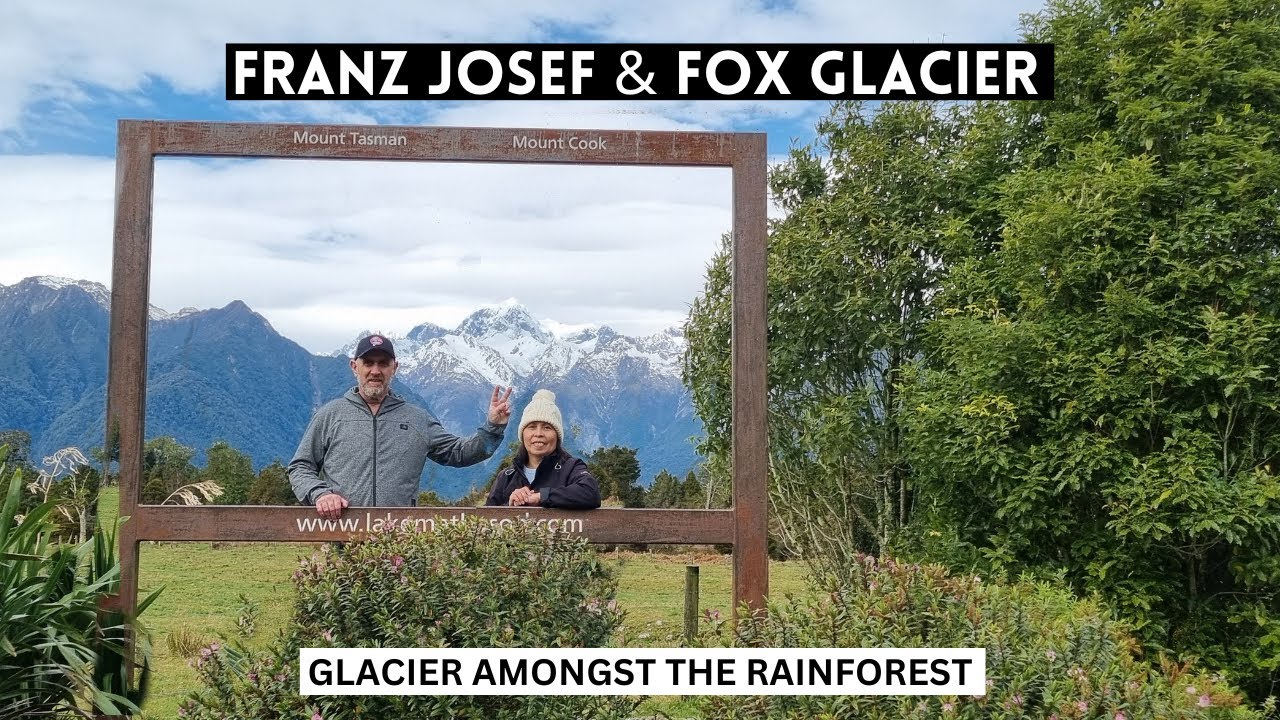 Franz Josef & Fox Glacier (glaciers amongst the rainforest) / Easy Lake Mathieson walk - New Zealand