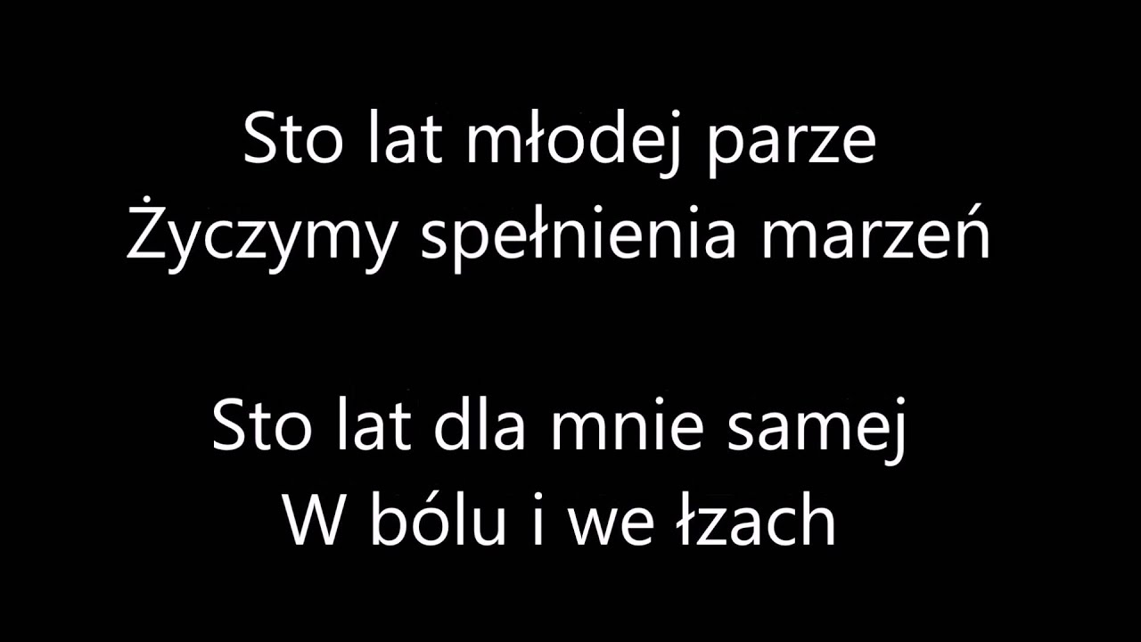 Kayah & Bregovic  - 100 lat młodej parze (tekst)