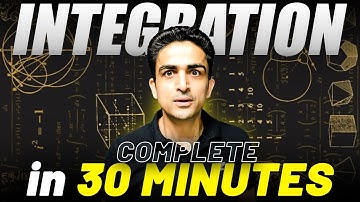 Integration in 30 mins | JEE Main Quick Revision