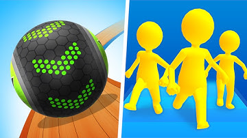 💛🟠 Going Balls Vs Join Clash 3D All Levels Gameplay Speedrun 4K 41