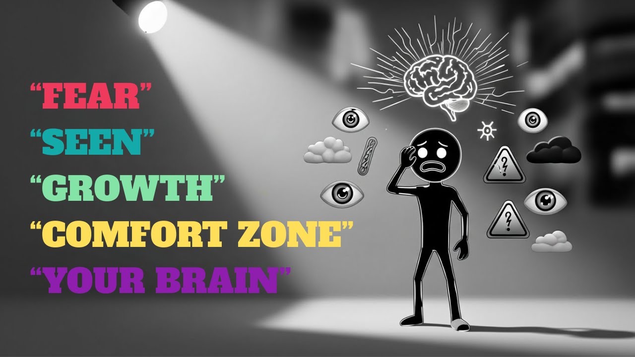 🧠 Why Your Brain Fears Being Seen (Fear of Judgment Psychology)