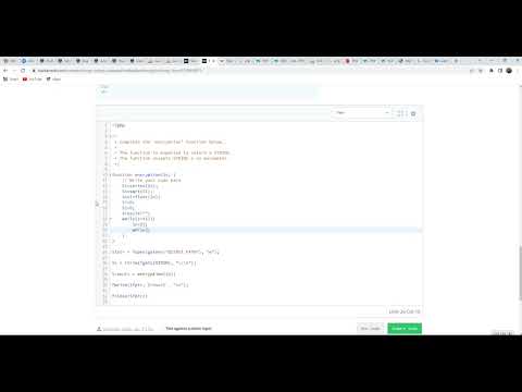 PHP Turing Coding Challenge: Encryption