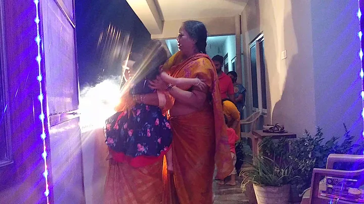 Diwali at Vijaya Laxmi'sHouse