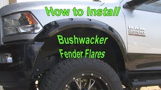 How To Install Bushwacker Fender Flares