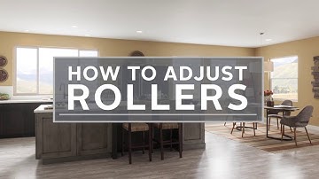How to Adjust the Rollers - Single-Slider Windows