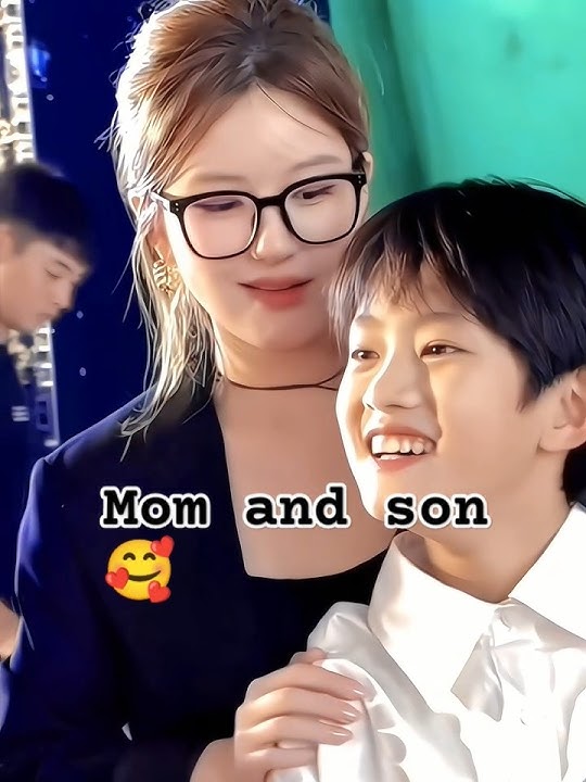 Zhaolusi real son 🥰#socute #zhaolusi #mom #son