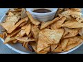 How To Make Air Fryer Tortilla Chips شيبس التورتيلا صحي ولذيذ 