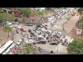 Intersection Driving during Traffic in Vietnam - Vietnam traffic Intersection