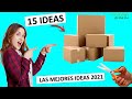 15 MANUALIDADES CON CAJAS DE CARTON 😍 LAS MEJORES IDEAS CON RECICLAJE 2021 ♻️