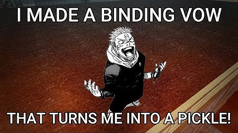 Jujutsu Kaisen (with slightly more Binding Vows)