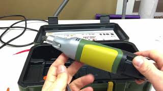 Mailbag (Single Item): Proxxon IBS/E – Unboxing, Runout Measurement and Test
