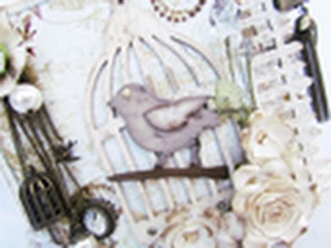 Shabby Chic Butterfly Garden Mini Album Live Workshop! ustream ログイン