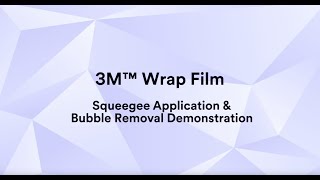 3M: Wrap Film Squeegee Application and Bubble Removal by GH Imaging 1,223 views 6 years ago 1 minute, 58 seconds