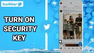 How To Turn On Security Key On Twitter App
